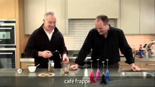 How to make a frappé coffee using an aerolatte milk frother [upl. by Malia20]