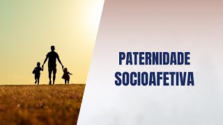 Paternidade socioafetiva [upl. by Berman]