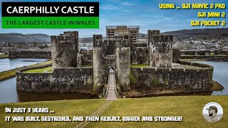 Caerphilly Castle  The Largest in Wales 2nd in Britain [upl. by Rashida]