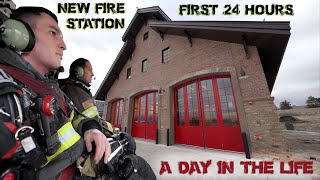 First 24 Hours in a New Fire Station  A Day in the Life [upl. by Nettle]