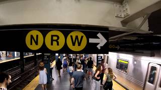 ⁴ᴷ The Busiest NYC Subway Station Times Square–42nd StreetPort Authority Bus Terminal [upl. by Ainyt]