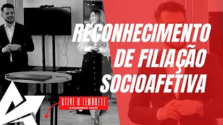 DIREITO DE FAMÍLIA Reconhecimento de filiação socioafetiva [upl. by Hynda]